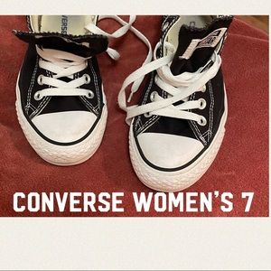Converse sneakers- 7 women
